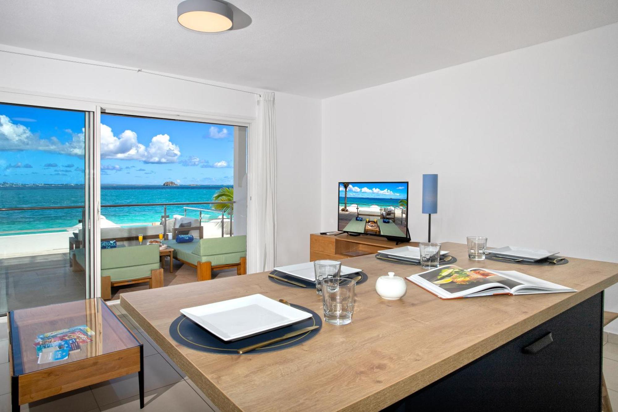 Bleu Emeraude Hotel Grand Case Eksteriør bilde