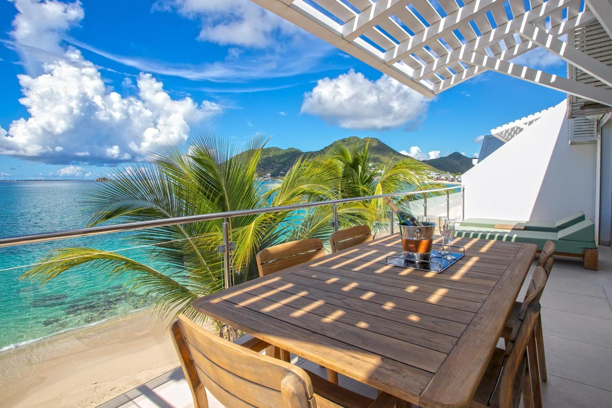 Bleu Emeraude Hotel Grand Case Eksteriør bilde